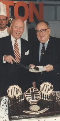 1994 – 25th anniversary Interplan Munich. Anton Koessl, founder of Interplan together with the alderman Bletschacher