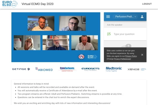 Virtual ECMO DAY, 25 June 2020