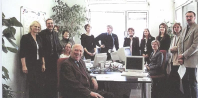 Teamfoto 2001 im Interplan Büro in München Sendling 1999 – 2010