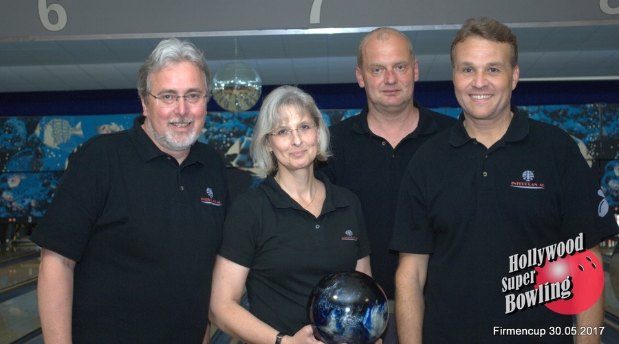 Geschafft - 1.Platz beim Bowling-Firmencup